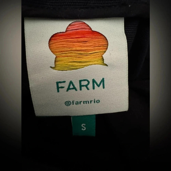 FARM Rio Black Low Waisted Women’s Pants Small $190.00 NWOT - Picture 7 of 8